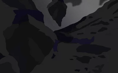 Nigredo II: Two Boulders