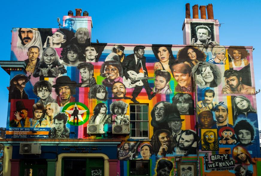 Street Art in Brighton England