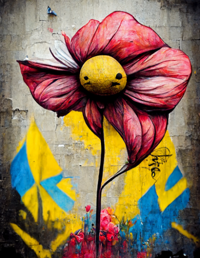 Artwork - A Solitary Voice | Ukraine War Art