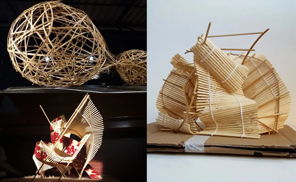 Understanding Form through Bamboo Maquettes