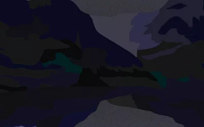 Nigredo I: Two Peaks in the Lake